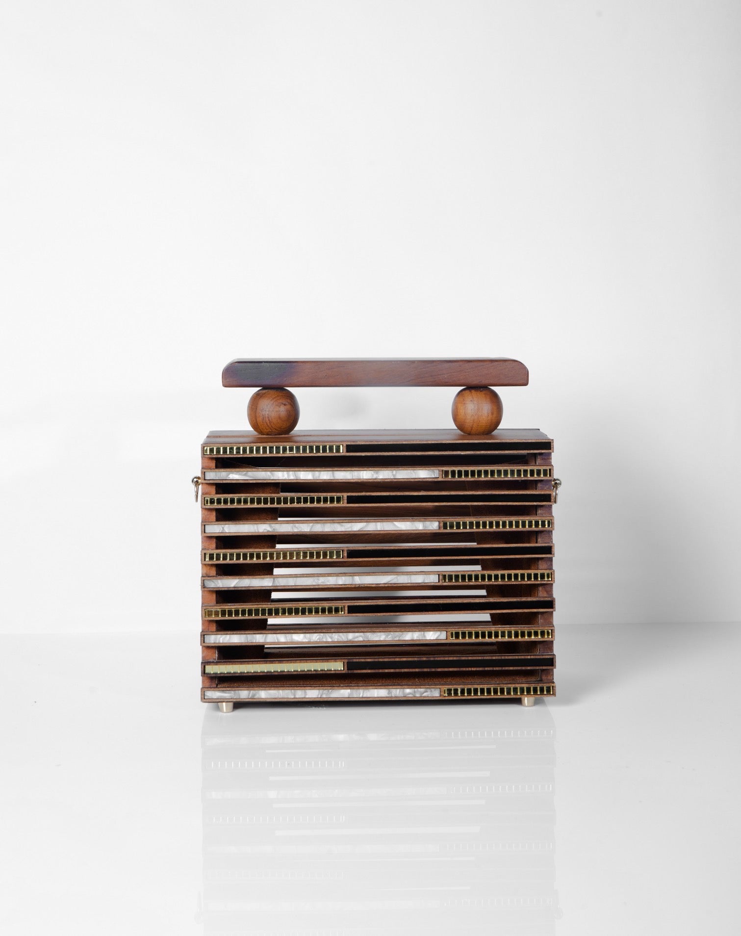 At Odds Bag | Black & Mother of Pearl