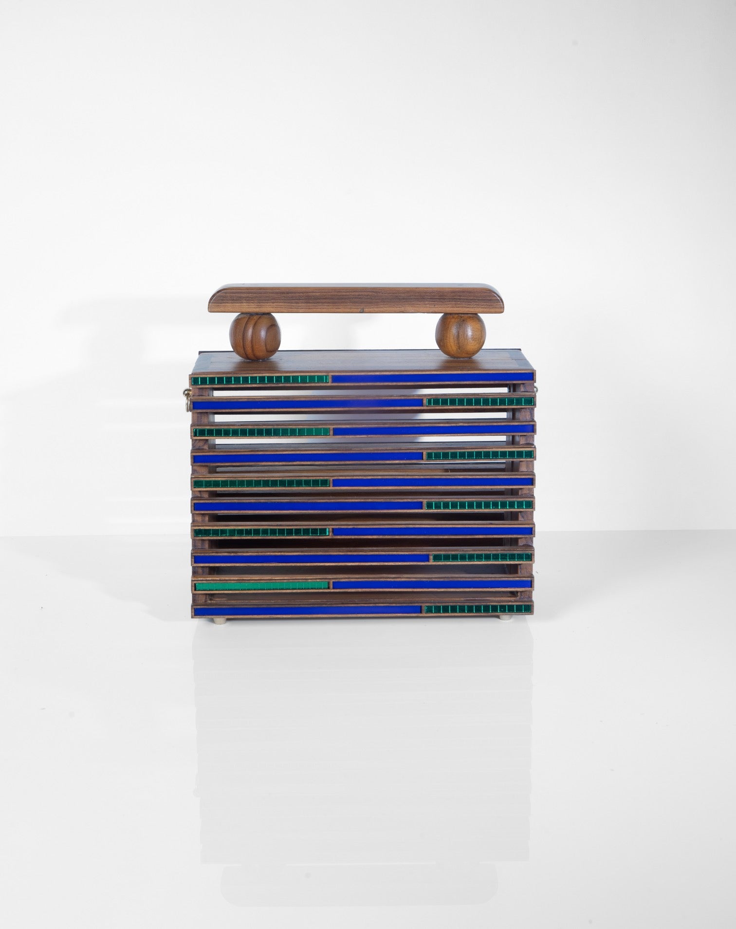 At Odds Bag | Blue & Green