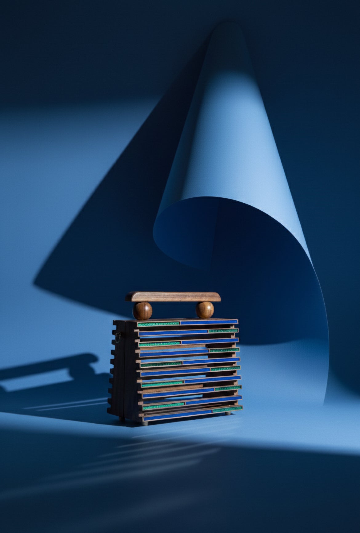 At Odds Bag | Blue & Green