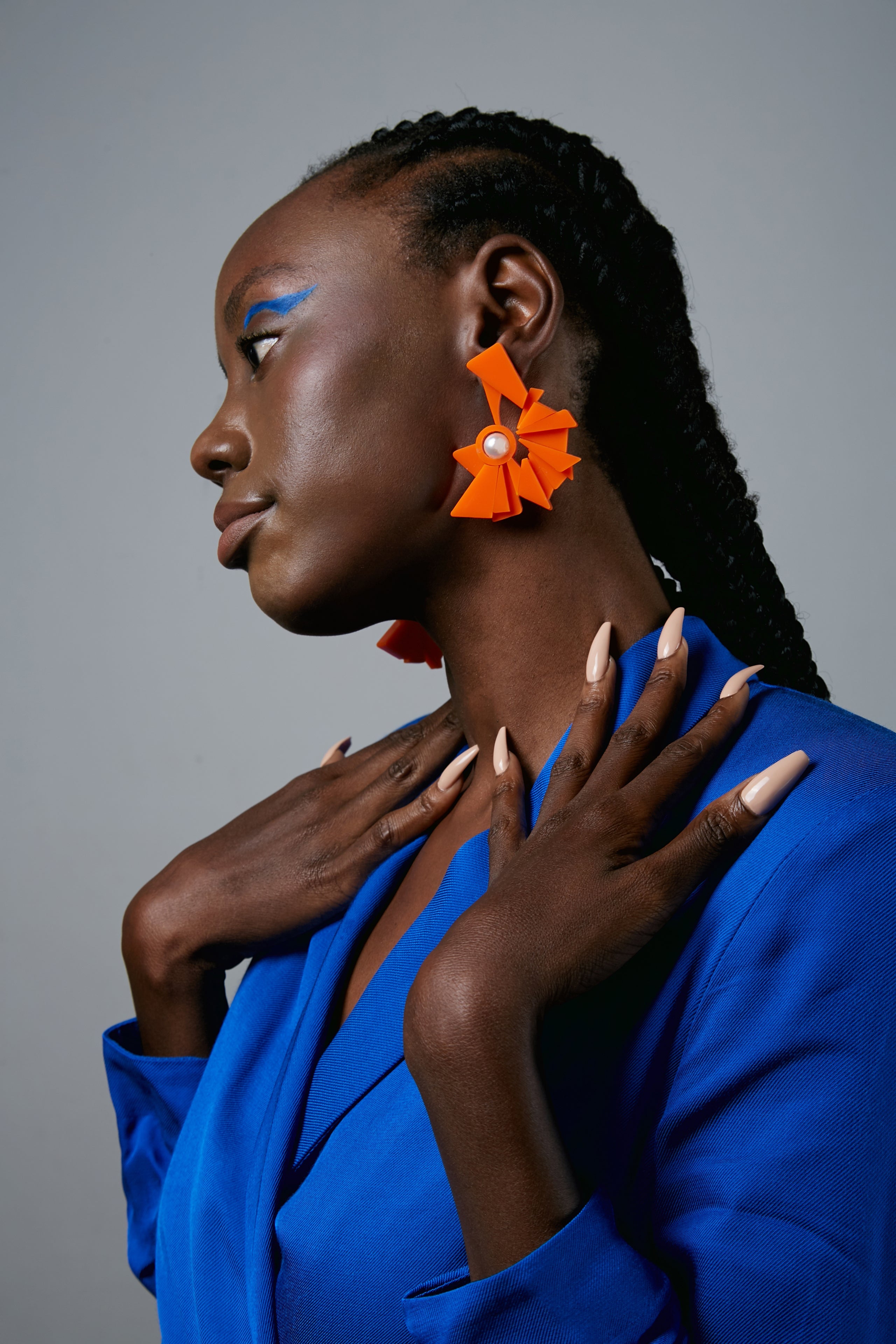 Crinkled Love | Blue